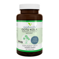 MEDVERITA Gotu Kola - Wąkrotka Azjatycka 60 kaps