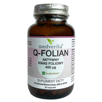 MEDVERITA Q-Folian Quatrefolic 400mcg 60 kaps