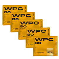 5x nowmax® WPC 80 Whey Protein Concentrate 30 g