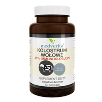 MEDVERITA Kolostrum Wołowe 400 mg 50 kaps