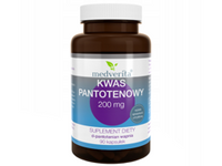 MEDVERITA Kwas Pantotenowy 200mg 90 kaps