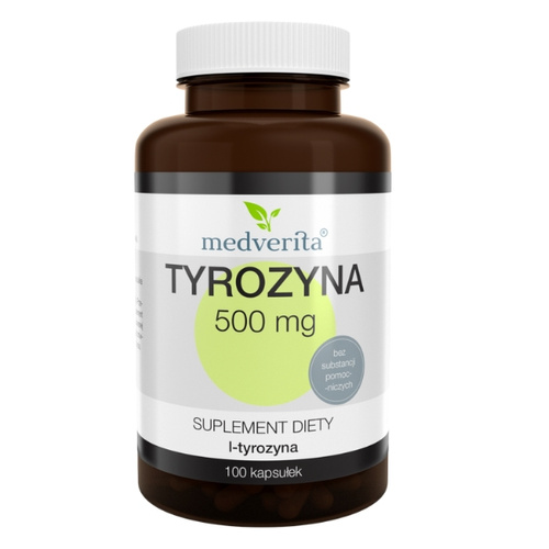 MEDVERITA Tyrozyna 500 mg 100 kaps