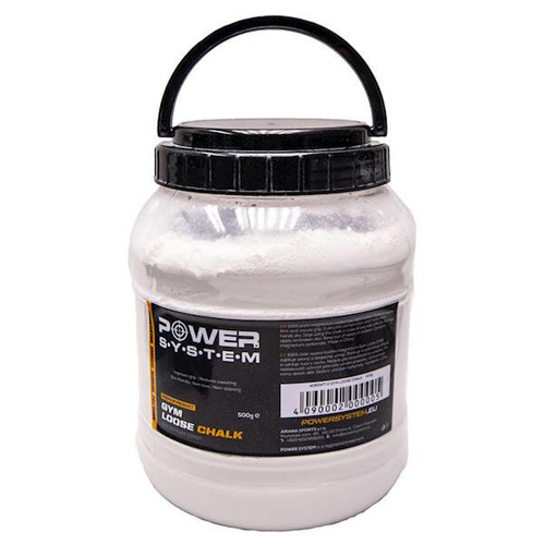 POWER SYSTEM Magnezja Gym Loose Chalk 500g