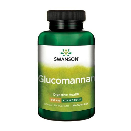 SWANSON Glucomannan 665mg 90 kaps