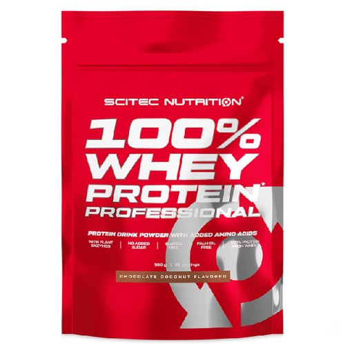 SCITEC 100% Whey Protein Professional 500 g  koncentrat białek serwatki