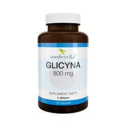 MEDVERITA Glicyna 800 mg 100 kaps