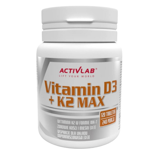 ACTIVLAB Vitamin D3+K2 4000 120 tabl