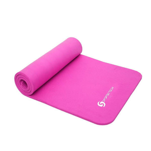 Sportastisch Mata do jogi „Gym Mat Pro” 181 x 60 x 1,5 cm kolor różowy 