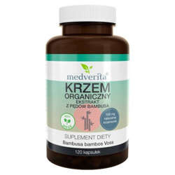 MEDVERITA Krzem Organiczny 100mg 120 kaps