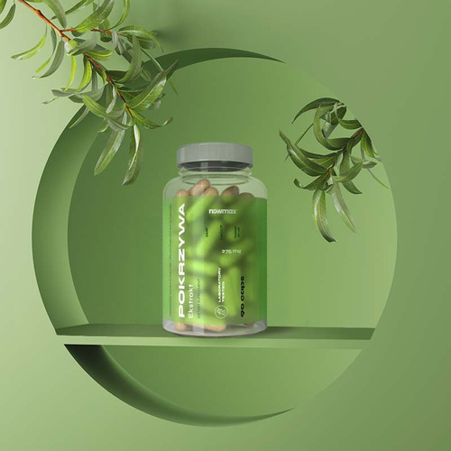 nowmax® Pokrzywa ekstrakt 90 kaps