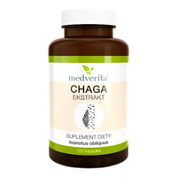 MEDVERITA CHAGA Ekstrakt 400mg 120 kaps