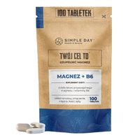 TWÓJ CEL TO Magnez Cytrynian + Witamina B6 Zmęczenie Skurcze 100 tabs