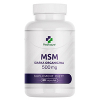 MEDFUTURE MSM Siarka Organiczna 500 mg 60 kaps