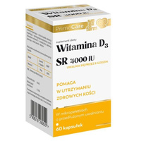 WEGAFARM Witamina D3 SR 4000IU 60 kaps
