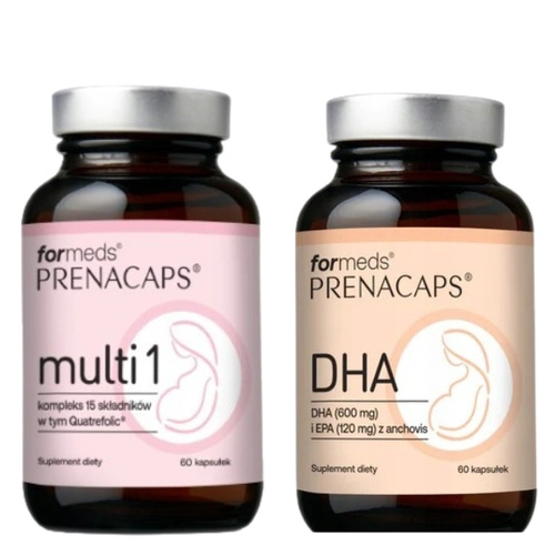 FORMEDS PRENACAPS MULTI 1 + DHA 2 x 60 kaps