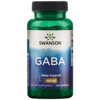 SWANSON GABA 500mg 100 kaps