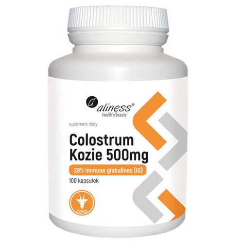 ALINESS Colostrum Kozie 500mg 100 kaps