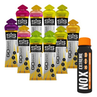 SIS Energy Go - Żel Izotoniczny 10 x 60 ml + nowmax® NOX Extreme 80 ml