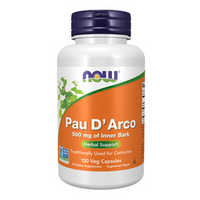 NOW FOODS Pau D'Arco 500mg 100 vkaps