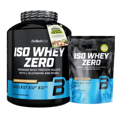 BIOTECH Iso Whey Zero 2270 g +  Iso Whey Zero 500 g