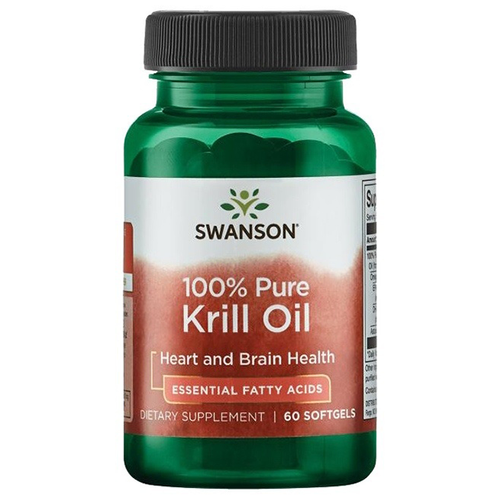 SWANSON Krill Oil 60 kaps