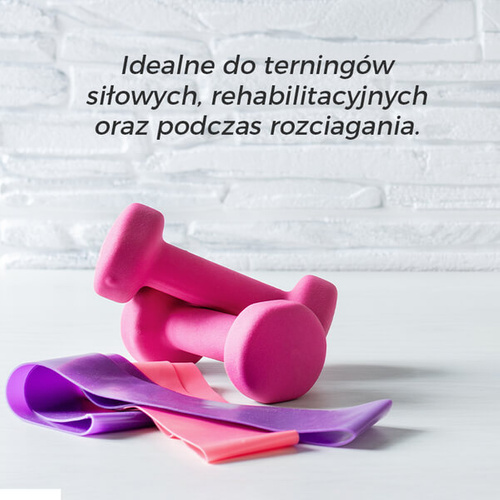 Zestaw 4 Gum Oporowych Fitness Band