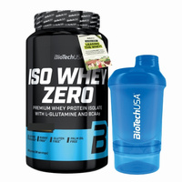 BIOTECH Iso Whey Zero 908 g + SPORT-MAX Shaker 600 ml