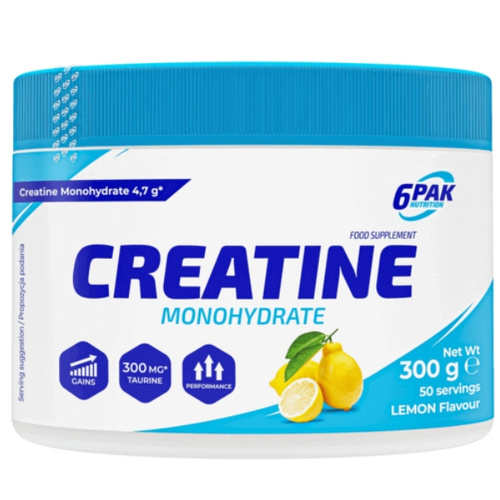 6PAK Creatine Monohydrate 300 g