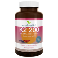 MEDVERITA Witamina K2 VitaMK7 200mcg 120 kaps
