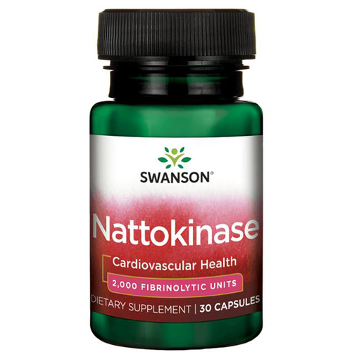 SWANSON Nattokinaza 100 mg 2000 FU 30 kaps