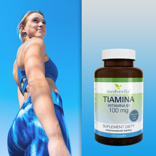 MEDVERITA Tiamina 100 mg 120 kaps