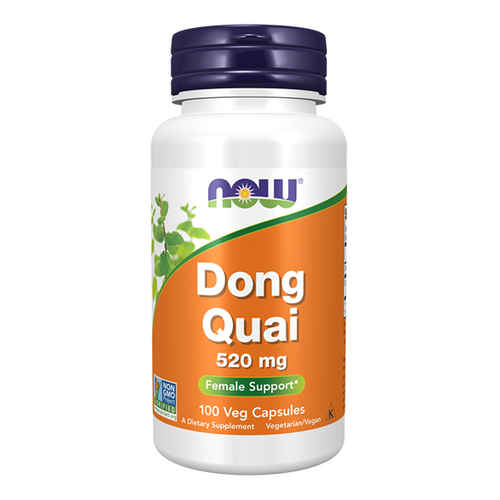 NOW FOODS Dong Quai Root 520mg Dzięgiel Chiński 100 vkaps