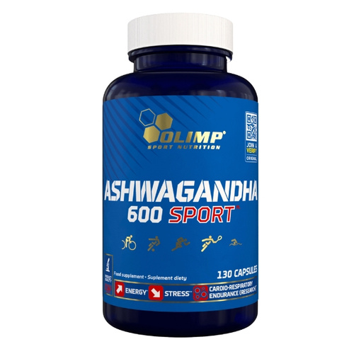 OLIMP Ashwagandha 600 Sport 130 kaps