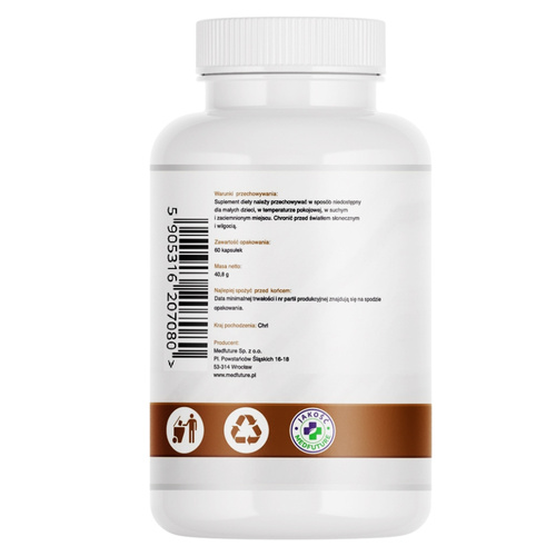MEDFUTURE Shiitake 670 mg 60 kaps