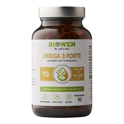 BIOWEN Omega 3 Forte 1000mg 90 kaps