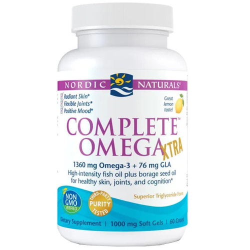 NORDIC NATURALS Complete Omega Xtra 1360mg 60 kaps