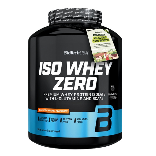 BIOTECH Iso Whey Zero 1816 g+ Iso Whey Zero 25 g+ Shaker + worek