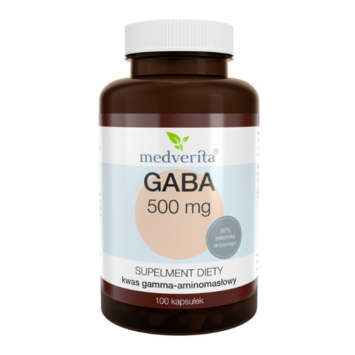 MEDVERITA GABA 500 mg 100 kaps