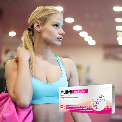 Multiwitamina Dla Kobiet ACTIVLAB Multivit dla Kobiet 60 kaps