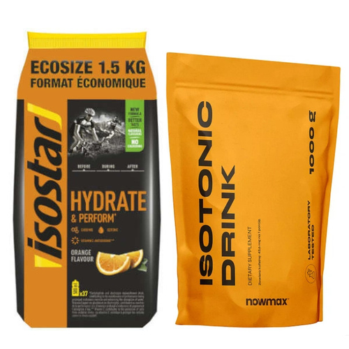 ISOSTAR Koncentrat 1500 g + nowmax® Isotonic Drink 1000 g