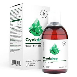 AURA HERBALS Cynkdrop - Cynk + B6 + B12 500 ml