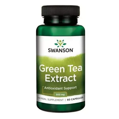 SWANSON Green Tea Extract 500mg 60 kaps