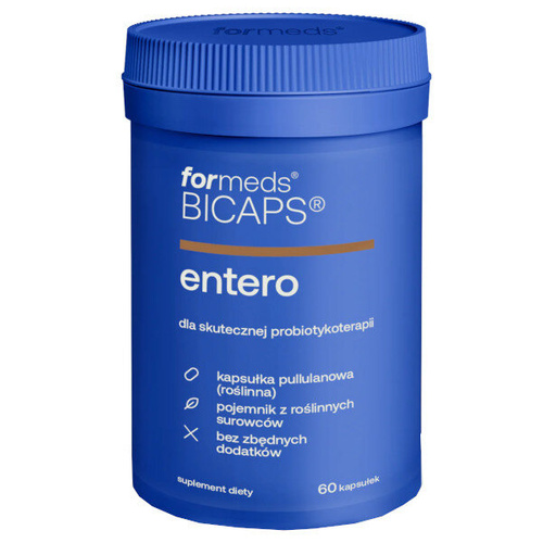 FORMEDS BICAPS ENTERO Saccharomyces boulardii 250mg 5mld CFU 60 kaps