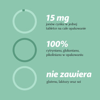ALINESS Cynk Organiczny Trio 15mg 100 tab