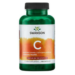 Swanson Witamina C Buforowana + Bioflawonoidy 500 mg 100 kaps