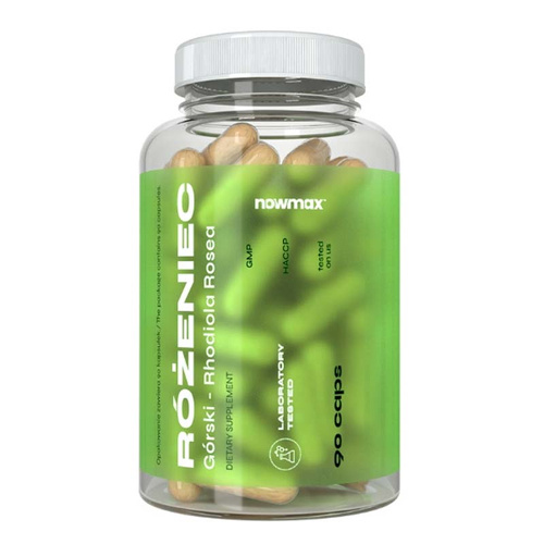  nowmax® Rhodiola Rosea Różeniec Górski 400 mg – 90 kapsułek
