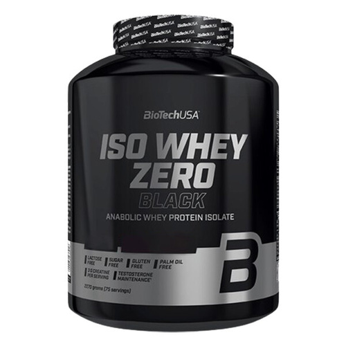 BIOTECH Iso Whey Zero Black 2270 g