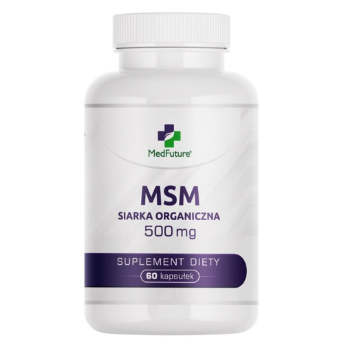 MEDFUTURE MSM Siarka Organiczna 500 mg 60 kaps