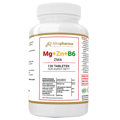 ALTO PHARMA Mg+Zn+B6 120 tabl