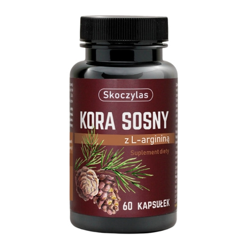 SKOCZYLAS Kora Sosny L-arginina 60 kaps